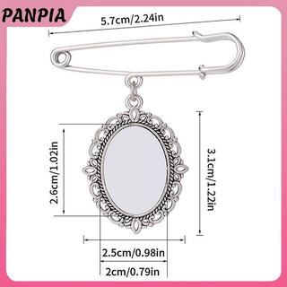 Bó Hoa Cưới PNPIA - Khung Ảnh Thổ Cẩm Hình Bầu Dục Với Tấm Nhôm Và Mặt Dây Chuyền
