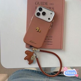 Ốp Điện Thoại Da PU Pony Vàng Dễ Thương Năm Mới Cho Honor Play 10 10A 400 Pro Lite 200 Pro 90 Smart 70 Lite Magic 6 5 4 Lite 5G 4G Vỏ Hoạt Hình Làm Giàu Vỏ Mềm Có Dây Đeo Ngựa