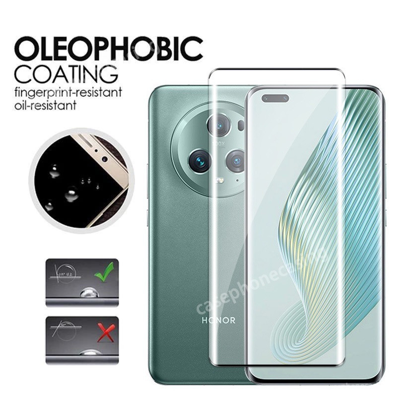 Dành Cho Honor Magic 7 6 5 4 Pro Magic5 Lite Magic6Pro 5G 2024 Bảo Vệ Màn Hình Cong Chống Trầy Xước Độ Cứng 9H Full Cover Kính Cường Lực HD Clear View Phim Bảo Vệ