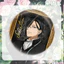 Black Butler Anime Ngoại Vi Ciel Phantomhive Tanaka Sáng Tạo Trang Sức Huy Hiệu Barking Quà Tặng Sinh Nhật