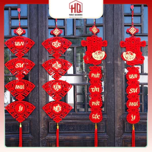 Câu Đối Treo Tết 2026 – Trang Trí Cửa – Phụ Kiện Decor Tết Phong Cách Á Đông