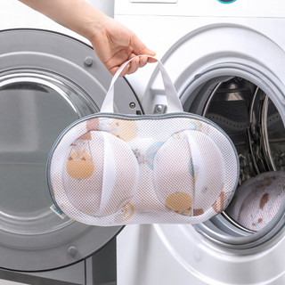 Túi giặt đồ lót chống biến dạng / lưới giặt đồ lót áo ngực 3D / máy giặt túi lưới cụ thể