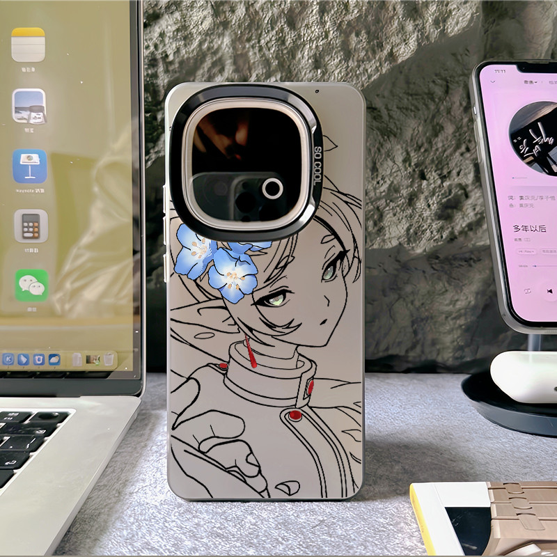 Dành cho iQOO 15 13 12 Pro Z10 Turbo Pro Z9 Neo 10 / 9 Frieren Micro Matte Vỏ điện thoại cứng cho iQOO Z9 Turbo Z8 Vỏ iQOO chống sốc