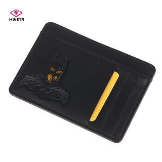 HWETR Kim Loại 3D Bát ID Ví Da Mỏng Đựng Thẻ Ví Có Siêu Mặt nạ Quà Tặng Cho Bố Con Trai Bạn Trai Chồng Kỷ Niệm Mới