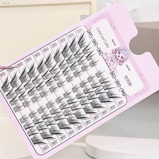 11-12mm C Curl Anime Lash Phân đoạn cụm mi truyện tranh dành cho người mới bắt đầu & người thành thạo Thân thiện