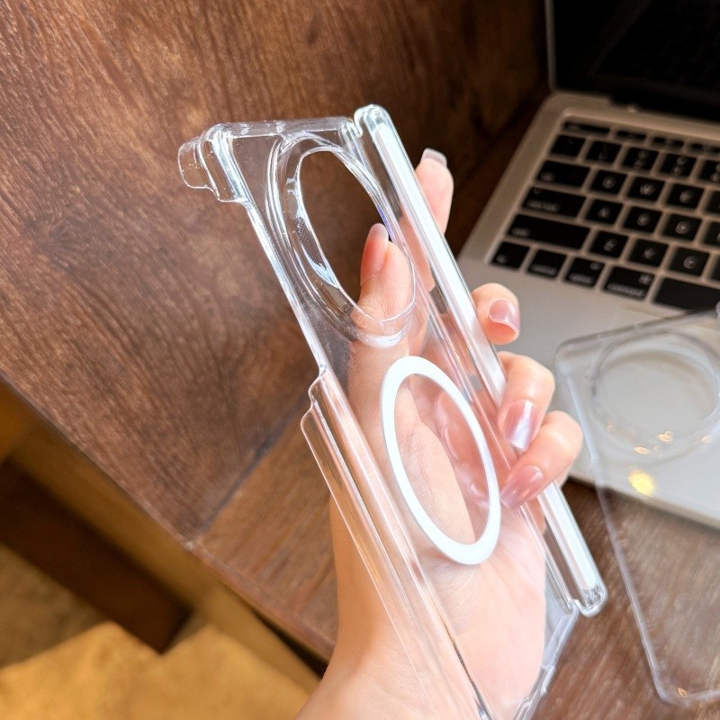 Bản Lề Kép Có Thể Gập Lại Ốp Lưng Điện Thoại Vivo X Fold 5 X Fold 3 Pro Full Bản Lề Slim Hard PC Bảo Vệ