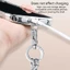 NAMA Dây buộc điện thoại di động bằng kim loại thực tế với Tab Tether kim loại Phù hợp với hầu hết các điện thoại thông minh