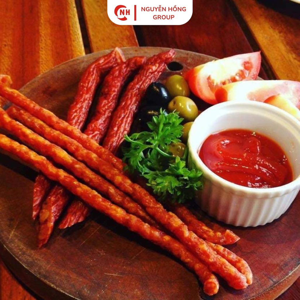 Salami xúc xích que Kabanos vị FOMAI 70g Remit nhập khẩu Nga Ăn Vặt Food