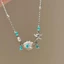 Vòng tay nữ bạc zircon chải vỏ sao biển, phù hợp thời trang