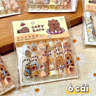 Bộ Sản Phẩm 36 Nắp Bút Chì Hoạt Hình Chất Lượng， Thiết Kế Bảo Vệ Đầu Bút Chì Mini Thông Minh