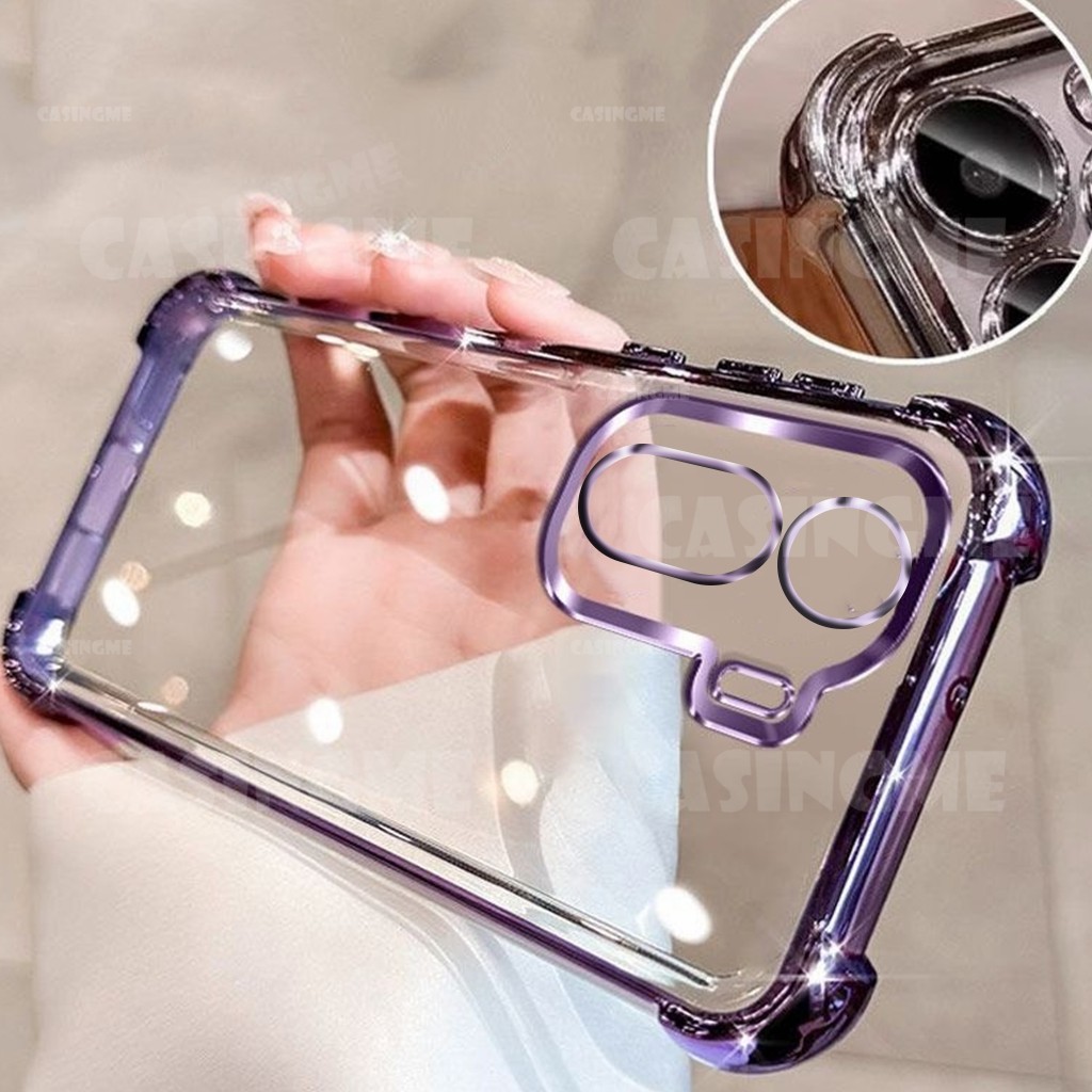 Vỏ bảo vệ ống kính mạ Redmi A7 Pro 2026 cho RedmiA7Pro Redmi A7 RedmiA7 Pro A7Pro 4G 5G 2026 Ốp điện thoại bảo vệ chống sốc góc bốn góc Ốp lưng chống sốc