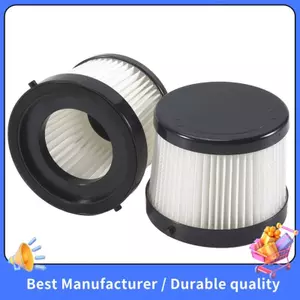 Bộ lọc chân không 2 bộ lọc HEPA cho chân không cầm tay không dây DCV501HB 20V, có miếng đệm màu đen, một phần DCV5011H