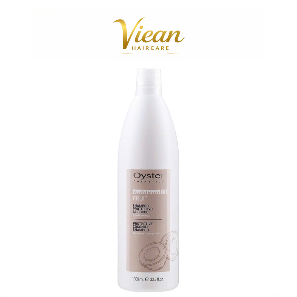 Dầu Gội  OYSTER Sublime Fruit 1000ML Chính Hãng | Phục Hồi Tóc Hư Tổn, Dưỡng Ẩm, Giữ Màu Nhuộm