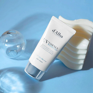 D ’ Alba White Truffle Waterfull Essence Sun Cream Series 50ml (SPF50 + PA + + + Vegan) Sun Block Tone Up Mild Safe Use