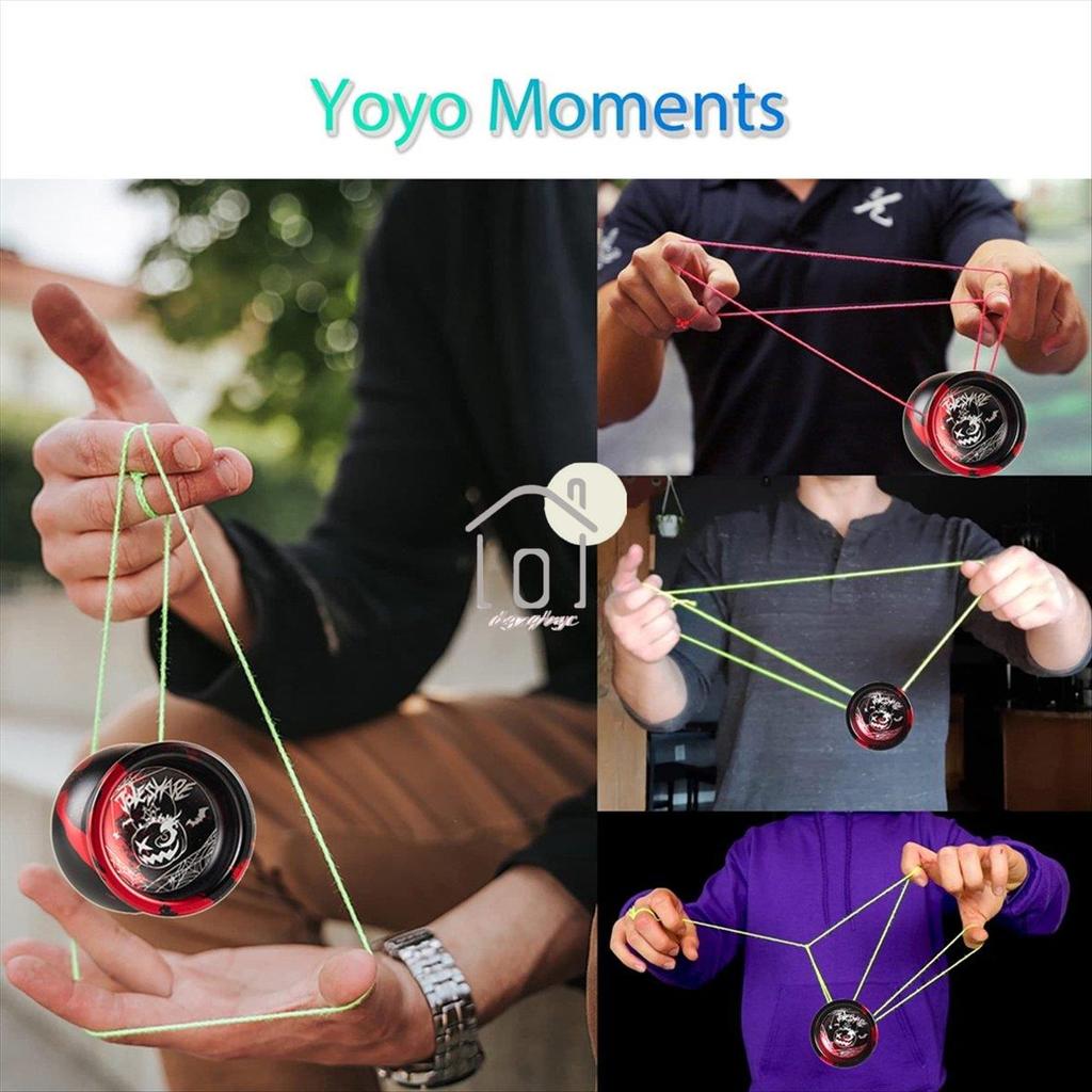 Yoyo Halloween Edition Dual-Sử dụng chuyên nghiệp Fancy Yoyo Ball Sleep Yoyo 2 chiều