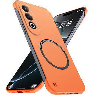Từ Tính Mới Slim Cho OPPO K12 Plus OPPOK12 K12Plus Ốp Điện Thoại Không Khung Matte Chống Trầy Xước Bìa Cứng Không Biên Giới Chống Sốc