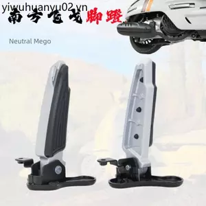 Thích hợp cho xe máy miền Nam NF150 Feige 150 Bàn đạp phía sau Skyhawk Golf Gừng Go Bàn đạp hợp kim nhôm gấp