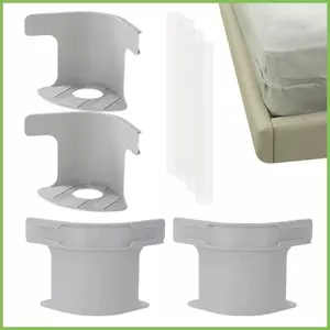 Kẹp ga trải giường Dây buộc chống trượt hạng nặng Kẹp ga trải giường cho tất cả các loại nệm cho phòng ngủ Ký túc xá cho thuê Khách sạn gelhvn