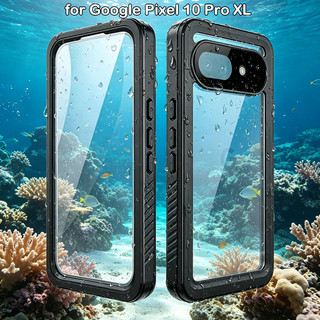Ốp lưng chống nước lặn biển ngoài trời mùa hè JLK cho Google Pixel 10 Pro XL 10A 9A 9Pro 8A 7A 6A 360° Vỏ chống sốc bảo vệ toàn diện