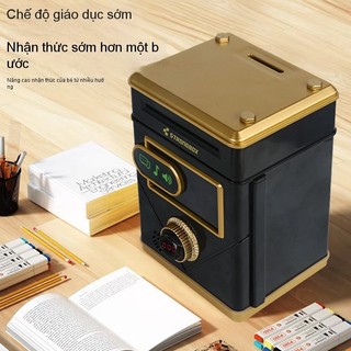 Hàng sẵn có Màn hình cảm ứng Piggy Bank Mật khẩu trẻ em Dung lượng lớn có thể vào và ra Cảm biến thông minh Đếm mật khẩu Khóa heo