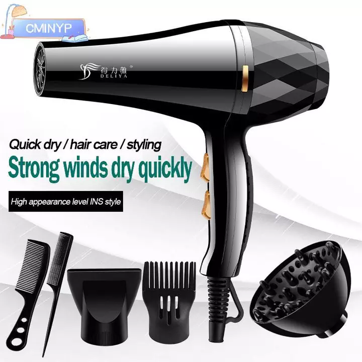 Máy Sấy Tóc Máy Sấy Tóc CMINYP Với Máy Khuếch Tán Bàn Chải Tóc Máy Sấy Tóc Có Hương Thơm 800W Công Suất Cao Máy Sấy Tóc Không