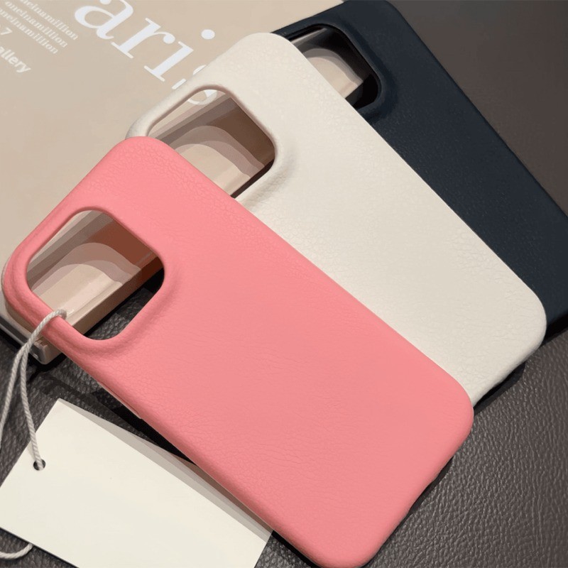 Ốp Lưng iPhone TPU Hoạ Tiết Da Mềm  Chống Sốc, Chống Bẩn Cao Cấp - iP X/XS/11/12/13/14/15/16/17/Plus/Pro/Max/Air