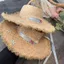 Mũ rơm flat top nữ lớn vành rộng, chất liệu rafia, chống nắng,perfect cho kỳ nghỉ hè bên bãi biển