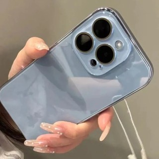 Ốp Bảo Vệ Camera Kính Cường Lực Sang Trọng Cho iPhone 17 16 15 14 13 12 11 Pro Max Mạ Ốp điện thoại Cứng Chống Sốc
