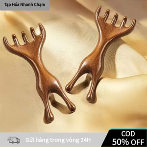 【COD】Lược massage gỗ đàn hương, cạo giảm căng thẳng, tăng tuần hoàn máu, thích hợp với người làm việc căng thẳng.