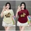 Áo phông basic tay lỡ thời trang, unisex hình lừa -chang3158