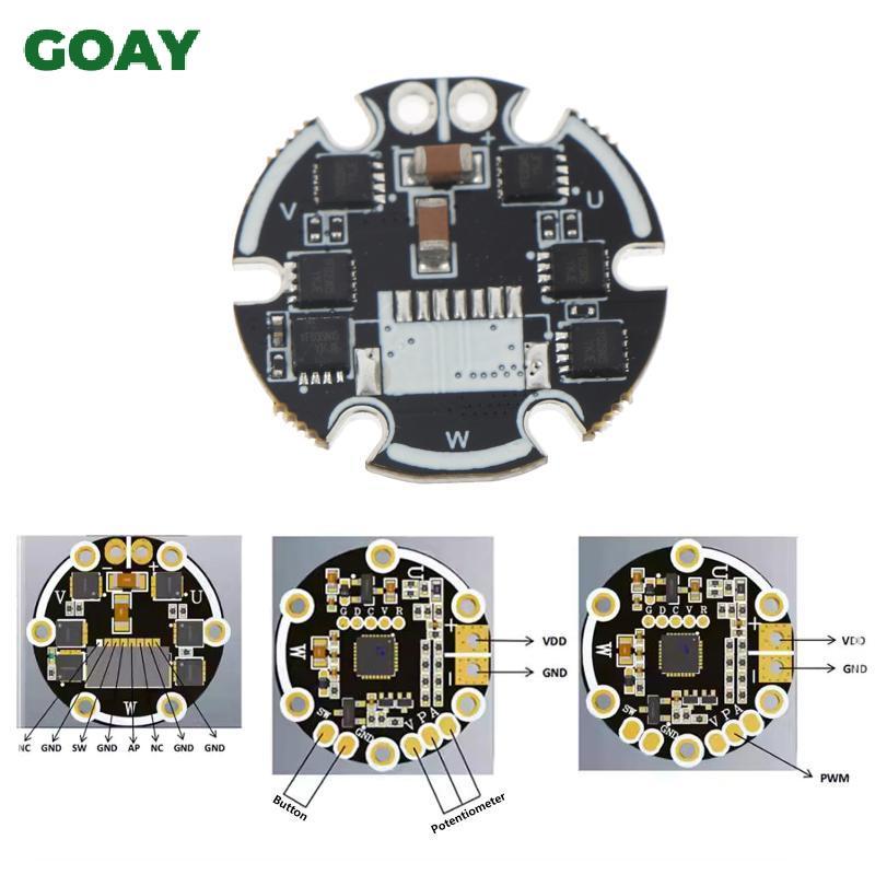 GOAY DC7,4V 12V 21V Bộ điều khiển tốc độ động cơ PWM Bảng điều khiển không chổi than có độ chính xác cao cho thiết bị tự động hóa VN