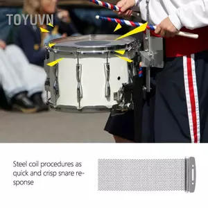 Toyuvn Thay thế cấu trúc cuộn dây thép Snare cho trống hộp trẻ em