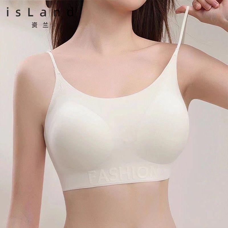 Anti-glare [Zilan] Chất Lỏng Nền Liền Mạch Quần Lót Nữ Vô Hình Đẹp Lưng Áo Ngực Một Mảnh Nhỏ Tập Hợp Cho Con Bú Lớn