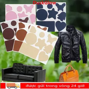 Miếng dán DUSKGLOW đa năng: Sữa chữa và bảo vệ đồ da, phù hợp túi xách, áo khoác, giày và nội thất
