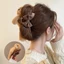 Kẹp tóc gấu bông OLVIDO, Kẹp tóc gấu bông sang trọng hoạt hình, Kẹp tóc búp bê băng đô dễ thương dành cho nữ Cô gái