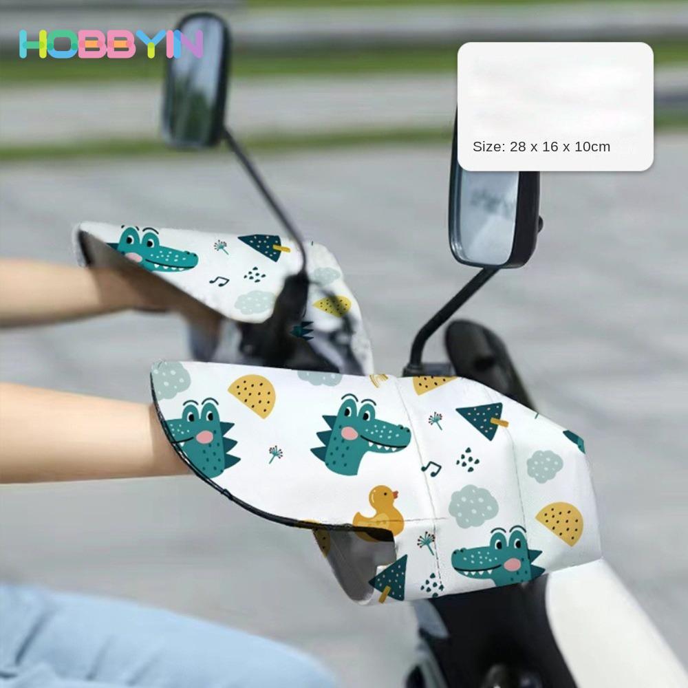 Găng Tay Hobbyin cho Lái Xe Máy & Điện - Thiết Kế Phim Hoạt Hình, Chống Nắng & Wind, Thoáng Khí, Chống Thấm Nước, Bảo Vệ Tia UV