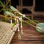 Cổ Hanfu Kẹp Tóc Tạo Kiểu Đơn Giản, Phù Hợp Sang Trọng