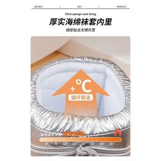 Giày bốt Cotton thể thao ngoài trời Giày bốt mặt trăng Tăng chiều cao bên trong Chống trượt Giày bốt tuyết chống nước ấm áp
