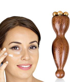 Miếng Massage Mắt Gỗ Đàn Hương Giúp Giảm Mệt Mỏi và Bọng Mắt