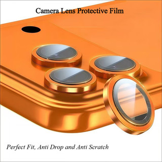 Bảo Vệ Camera Cho iPhone 17 16 11 12 13 14 15 Pro Max Plus Ống Kính Cường Lực Trên Kim Loại Vòng Bảo Vệ Phim Hoàn Hảo Phù Hợp Chống Rơi Và Chống Trầy Xước