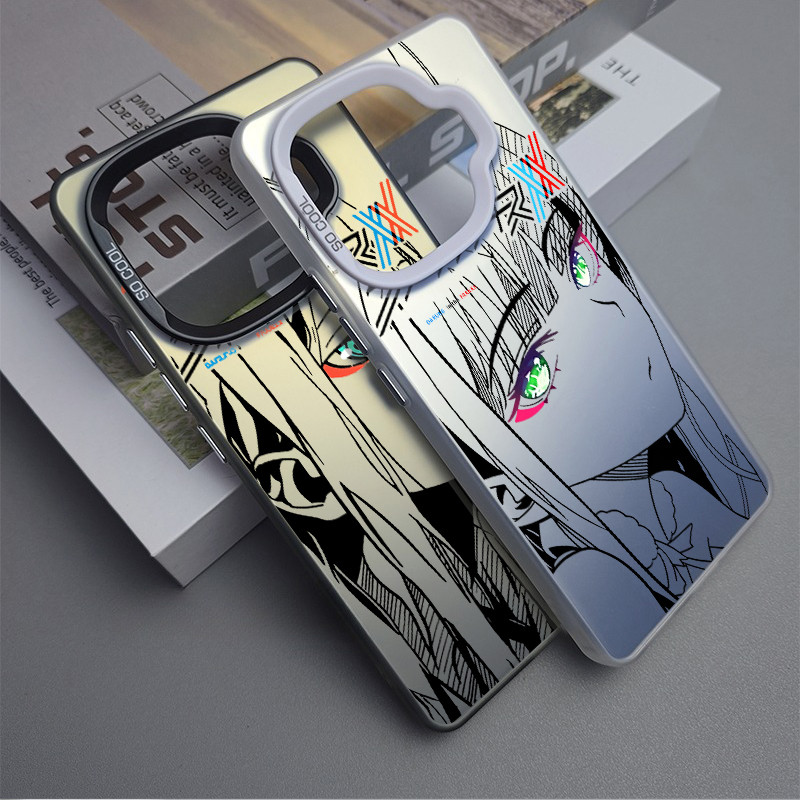 Ốp điện thoại cứng EVA 02 Sketch Micro Matte cho iQOO 15 13 12 Pro Z10 Turbo Pro Z9 Neo 10 / 9 cho iQOO Z9 Turbo Z8 Vỏ iQOO chống sốc