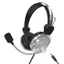 Gaming Headsets With Microphones For Laptop PC 3.5mm Cord Earphones Black White Blue