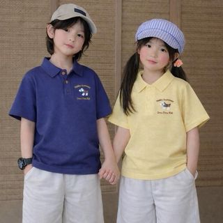 [DOU DOU KID] APL1 Áo Polo Trẻ Em Bé Trai Bé Gái Size 16-48kg,Chất Aó cotton hữu cơ cho bé trai và bé gái