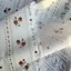 Retro 40 Đếm Cotton Nguyên Chất Hoa Hồng Sọc Đỏ Hoa Nhỏ Vải Đầm Trẻ Em Quần Áo Tóc Tự Làm Handmade Vải Trang Trí 4.3