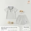 BỘ CỘC TAY POLO DA CÁ CỔ BẺ KÉO KHÓA [ SIÊU MỀM, MÁT, MỊN CO DÃN VÀ THẤM HÚT TỐT] SZ CHO BÉ TỪ 6/9M - 4Y (HCT12)