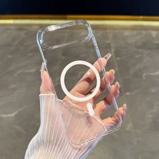 Ốp điện thoại cứng từ tính PC trong suốt cao sang trọng Tương thích với iPhone 17 16 15 14 13 12 11 Pro Max 17 AIR Ốp lưng