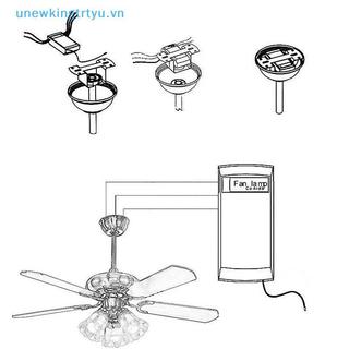 Unewtyu 6 Tốc Độ Quạt Trần Điều Khiển Từ Xa Có Đầu Thu Cho Điện Áp Thấp Năng Lượng Hiệu Quả Có Thể Điều Chỉnh Yên Tĩnh Sử Dụng Trong Nhà Trang Trí Hiện Đại VN