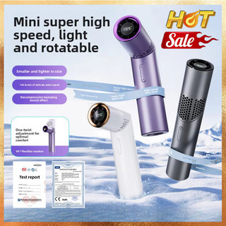 Quạt Mini Cầm Tay Có Thể Gập Lại Tốc Độ Cao Với 199 Cánh Quạt Di Động Sạc USB Gấp Mini Cầm Tay Cổ Treo Quạt Nhỏ
