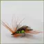 Fly Fishing Cá Hồi Mồi Nước Mặn Khô Ướt Bugger Fly Fishing Assortment Kit Có Hộp Bảo Quản Cá Hồi Bass kouvn
