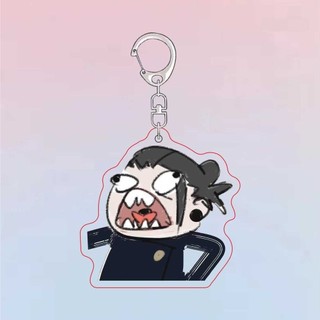 Móc Khoá, Mô Hình Standee Anime Jujutsu Kaisen Geto Suguru Satoru Gojo Chibi Cute Trang Trí Bàn Học, Làm Việc